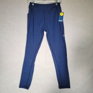 NWT HUK Womens UPF 30+ Moisture Transport Reel On Leggings Size Medium